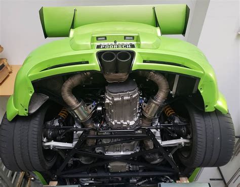 Modifikasi Porsche Cayman Swap Engine LSA V8 Bertransmisi ...