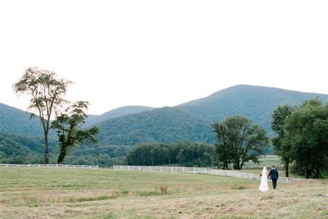 A Sweet Summertime Wedding In The Blue Ridge Mountains Mountainside Bride