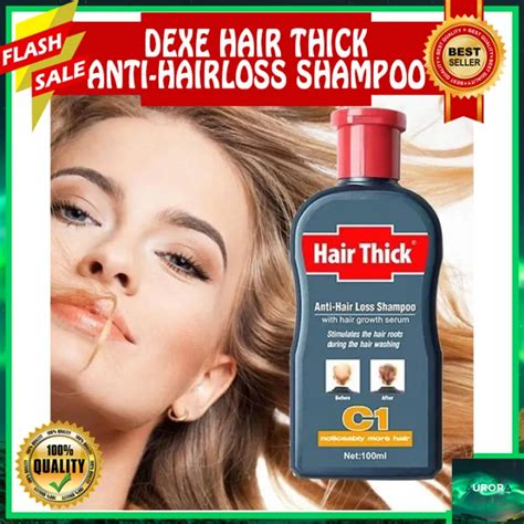 Buy 1 Get 2 Free Hair Thick Dexe Anti Hair Loss Shampoo Hair Grower