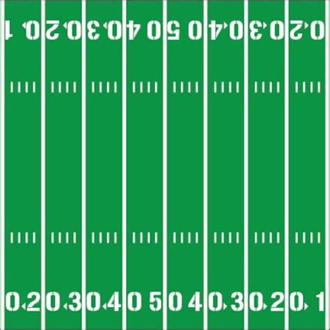 Football Field Wall Decals Etsy