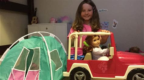 Packing For An American Girl Doll Camping Trip Youtube