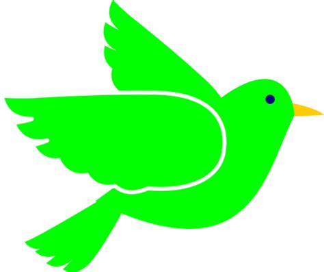 Green Bird Clip Art At Vector Clip Art Online Royalty Free