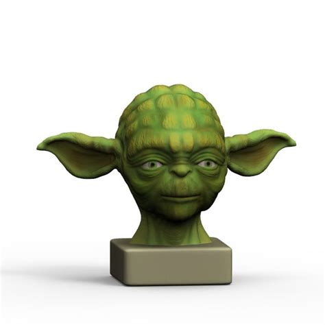 Stl File Yoda・3d Printing Idea To Download・cults