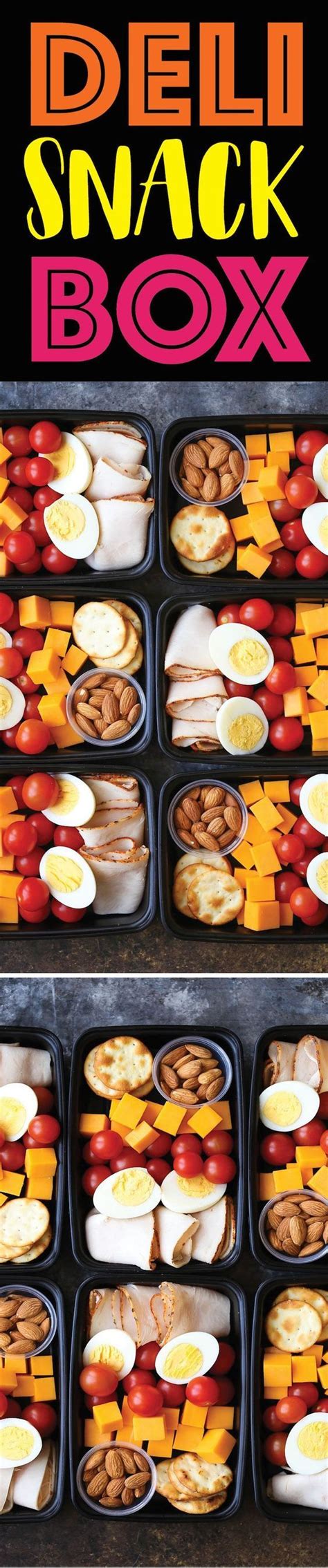 Maybe you would like to learn more about one of these? Deli Snack Box | Recipe | Lunch meal prep, Healthy recipes ...