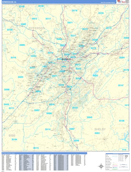 Maps Of Birmingham Alabama