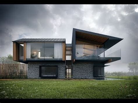 Como pudimos ver existe una amplia variedad de como proyectar casas de un solo piso, logrando distribuir los espacio de la mejor. Diseño de casas modernas de dos pisos - YouTube