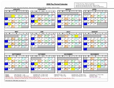 2019 Federal Pay Calendar Qualads