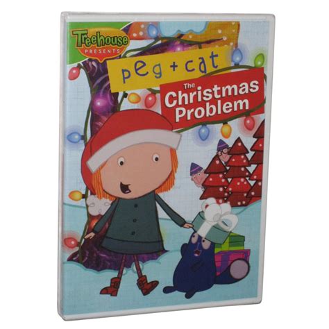 Treehouse Peg Cat The Christmas Problem Kids Children Dvd Walmart