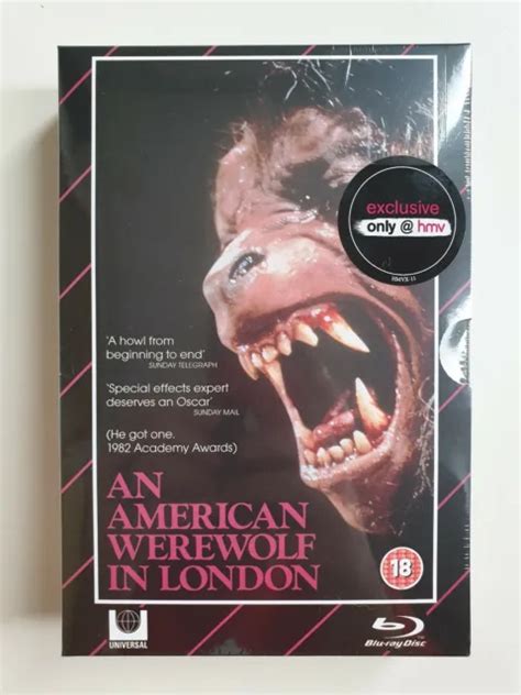 An American Werewolf In London Vhs Range Hmv Excl Ltd Edition Blu Ray Sealed 3533 Picclick
