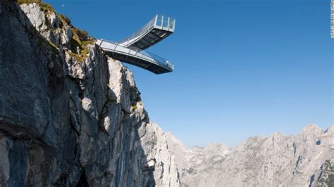 Chinas Cliff Clinging Glass Skywalk Opens To Public