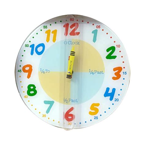 Acctim Wickford Kids Children Time Teaching Wall Clock