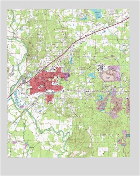 Benton Ar Topographic Map Topoquest