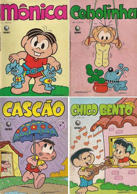 Arquivos Turma da Mônica Edições Nº da Editora Globo