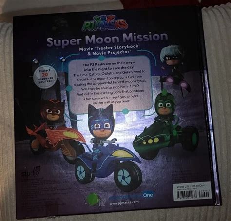 Movie Theater Storybook Ser Pj Masks Super Moon Mission Movie