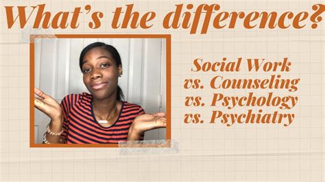 Social Work Vs Counseling Vs Psychology Vs Psychiatry Whats Right For You Youtube
