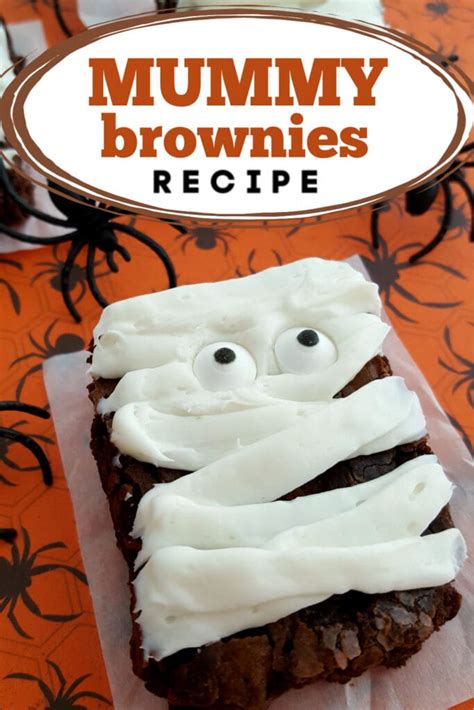 Mummy Brownies Recipe Centsable Momma