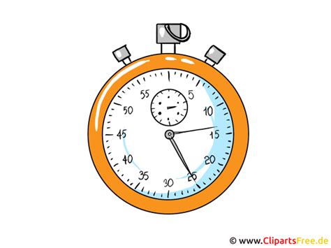Powerpoint bild vorlage für kreative und attraktive präsentationen aus business und freizeit. Stoppuhr Clipart, Bild, Illustration