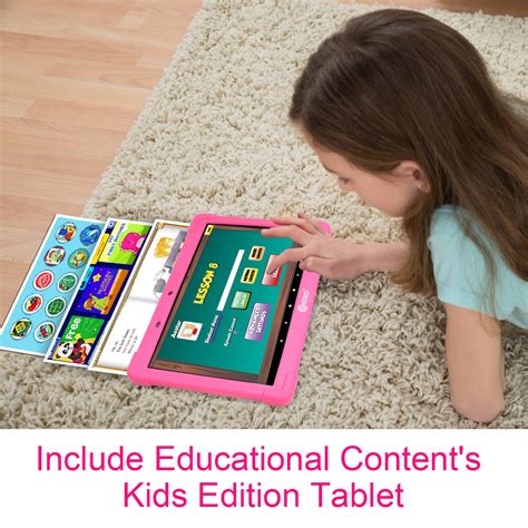 K101pink Contixo 10 Inch Kids Learning Tablet With Parental Control
