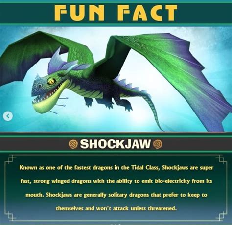 Shockjaw Httyd Dragons Dragon Facts How To Train Dragon