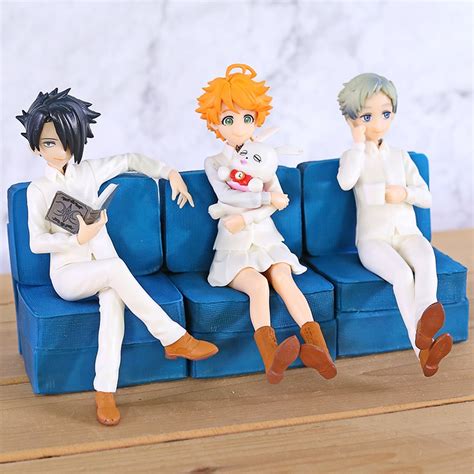 The Promised Neverland Anime Figure Emma Norman Ray Pvc Action Figure Model Toys El Producto Más