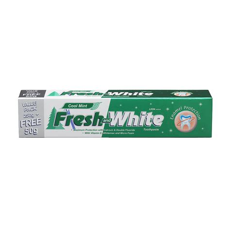 Fresh And White Toothpaste Lion Corporation Smarter Living Solutions