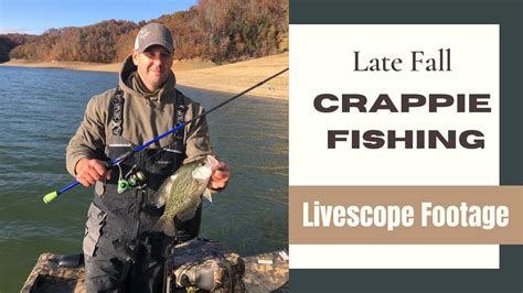 Late Fall Crappie Fishing Livescope Footage Hd 1080p Youtube