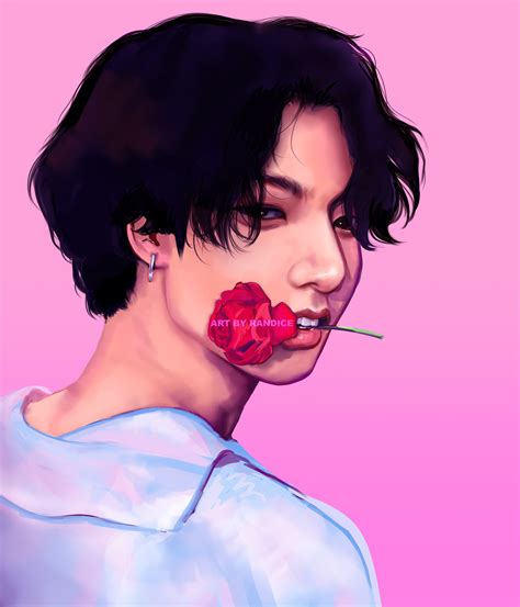 Bts Jungkook Painting Study On Behance