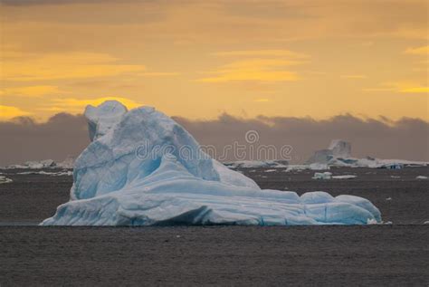 Iceberg Icewild Frozen Landscape Antarctica Stock Photo Image Of