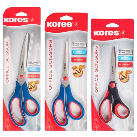 Kores Soft Grip Office Scissors