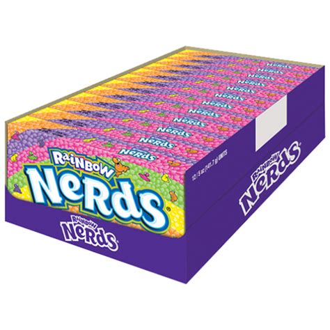 Rainbow Nerds Nestle Formerly Wonka American Candy 5oz 141g Theatre