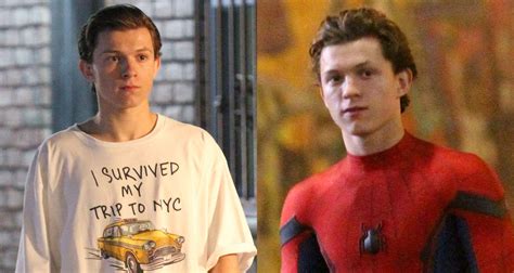 Tom Holland Wears ‘hello Kitty Pjs For ‘spider Man Homecoming Scenes