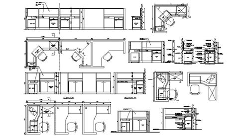 Office Furniture Desk Detail Drawings Of Table And Chair 2d View