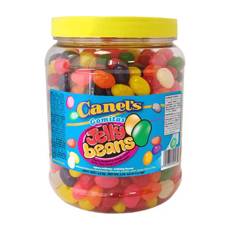 Jelly Beans Soft Candy Jar Canels