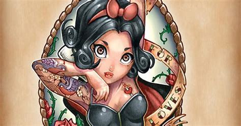 disney princesses as tattooed pin ups album on imgur