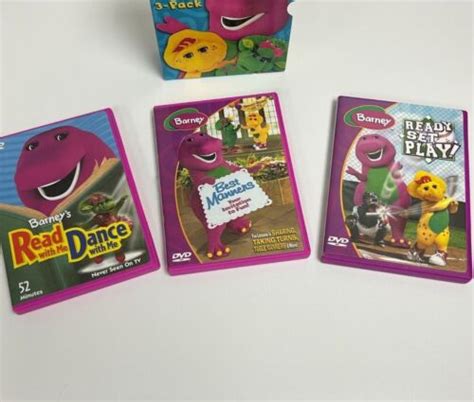 Barneys Super Dee Duper Dvd 3 Pack Barney And Friends Ebay
