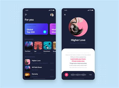 Music Mobile App Ui Kit Template By Hoangpts On Dribbble