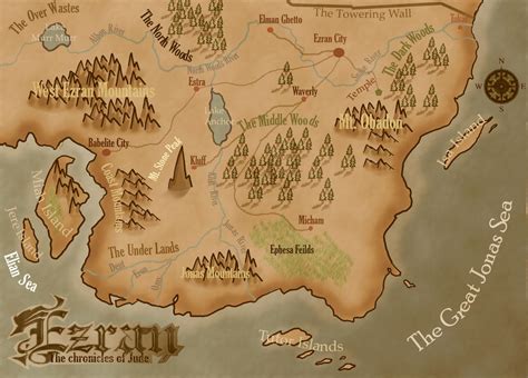 Map Of Ezran By Mickezilla On Deviantart