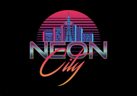 Neon City Retro Wave 80s Aesthethics Welcome To Neon City The