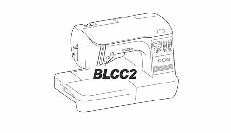 Service Manual Babylock BLCC2 Sewing Machine