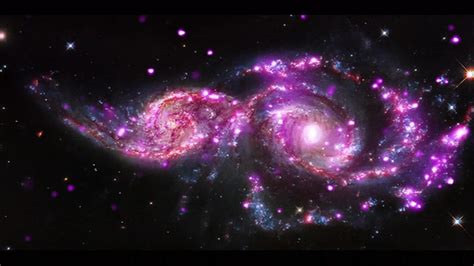 Galaxies Colliding Makes For Impressive Light Display Abc7 San Francisco