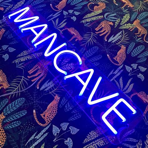 Mancave Led Neon Sign Noalux Led Neon Signs ⚡handmade With Love