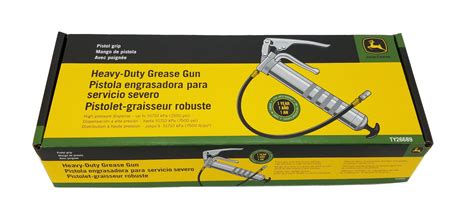 John Deere Manual Pistol Grip Grease Gun Ty26689