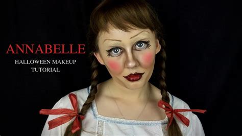 Annabelle Halloween Makeup Tutorial Youtube