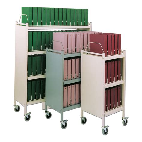 Custom Made Mobile Binder Carts Chart Pro Systems Medical