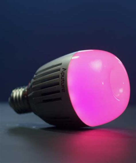Aputure Accent B7c Smart Led Colour Light Bulb Hire Maniac Films