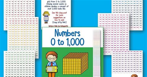 Classroom Freebies Counting Numbers To 1000
