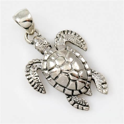 Sea Turtle Charm Sterling Silver Pendant Ebay Com Itm Sea