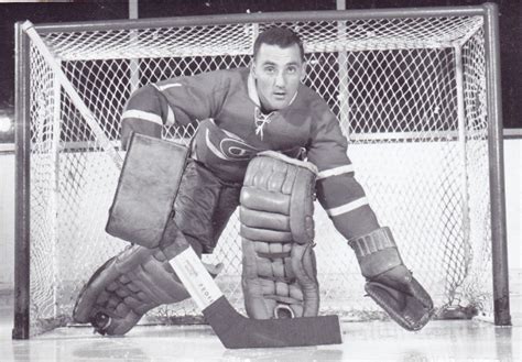 Jacques Plante 1957 Montreal Canadiens Hockeygods