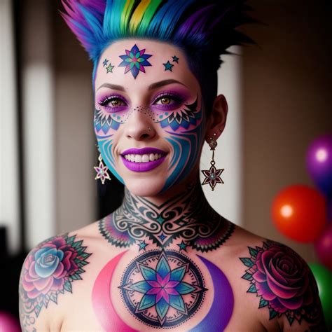 Tattooed Woman 167 By Yaalzaruth On Deviantart