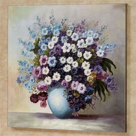 Blossoms Of Spring Floral Canvas Wall Art